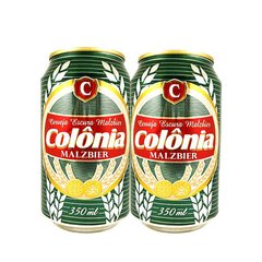 LATA VAZIA COLÔNIA MALZBIER ANTIGA 350 ML ALUMÍNIO BRAZIL - comprar online