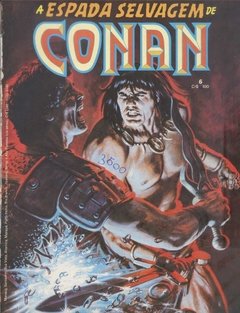 GIBI CONAN A ESPADA SELVAGEM EDITORA ABRIL FORMATO GDE Nº 6 1985 66 PAG