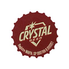 TAMPINHA CERVEJA CRYSTAL BEER REGISTRO MAPA 300 ML BRASIL