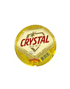 RÓTULO CRYSTAL BEER PILSEN 300 ML BRAZIL - comprar online