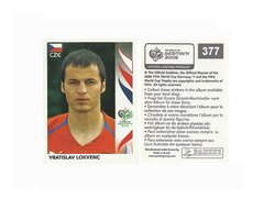 FIGURINHA COPA FIFA 2006 CZECH VRATISLAV LOKVENC Nº 377