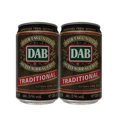 LATA DAB TRADITIONAL DARK BEER 330 ML ALUMINIO GERMANY - comprar online