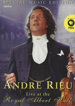 DVD ANDRE RIEU LIVE AT ROYAL ALBERT HALL 2002 NTSC 105 MIN GRAV DENON VIDEO USA