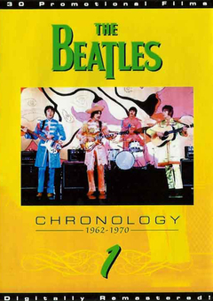 DVD THE BEATLES CHRONOLOGY 1962 - 1970 1 2004 NTSC 110 MIN GRAV INTERZONE