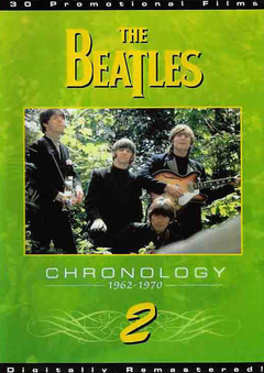 DVD THE BEATLES CHRONOLOGY 1962 - 1970 2 2004 NTSC 110 MIN GRAV INTERZONE