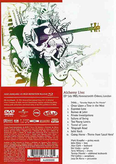 DVD DIRE STRAITS ALCHEMY LIVE 2010 NTSC 170 MIN GRAV UNIVERSAL MUSIC BRAZIL - comprar online