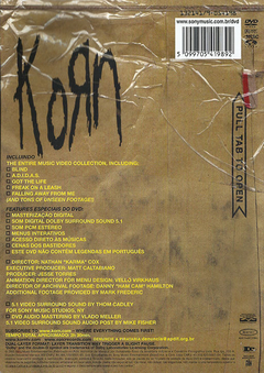DVD KORN DEUCE 2002 NTSC 150 MIN GRAV SONY MUSIC BRAZIL - comprar online
