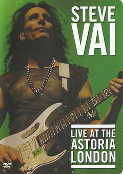 DVD STEVE VAI LIVE AT THE ASTORIA 2003 NTSC 240 MIN DUPLO GRAV FAVORED NATIONS USA