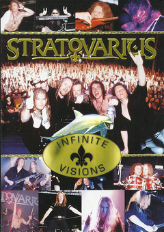 DVD STRATOVARIUS INFINITE VISIONS 2000 NTSC 145 MIN GRAV NUCLEAR BLAST GERMANY
