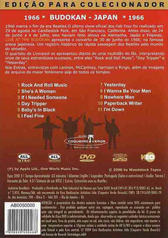 DVD THE BEATLES LIVE AT BUDOKAN 2008 NTSC 63 MIN GRAV COQUEIRO VERDE BRAZIL - comprar online