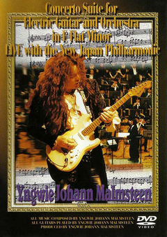 DVD YNGWIE MALMSTEEN CONCERTO SUITE FOR GUITAR 2002 NTSC 87 MIN GRAV PONY CANYON JAPAN