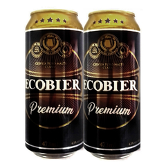 LATA VAZIA ECOBIER PURO MALTE PREMIUM 473 ML ALUMÍNIO BRASIL - comprar online