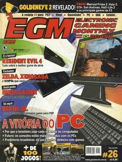 REVISTA DE GAMES EGM CONRAD EDITORA #26 MAIO 2004 86 PAG