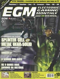 REVISTA DE GAMES EGM CONRAD EDITORA #10 JANEIRO 2003 82 PAG