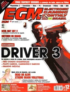 REVISTA DE GAMES EGM CONRAD EDITORA #12 MARÇO 2003 90 PAG