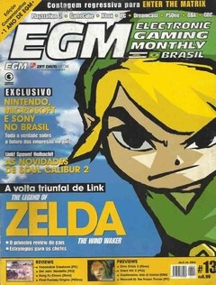 REVISTA DE GAMES EGM CONRAD EDITORA #13 ABRIL 2003 90 PAG