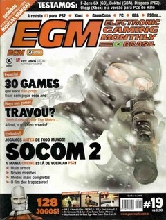 REVISTA DE GAMES EGM CONRAD EDITORA #19 OUTUBRO 2003 84 PAG