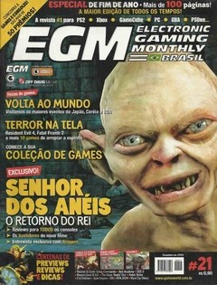 REVISTA DE GAMES EGM CONRAD EDITORA #21 DEZEMBRO 2003 102 PAG