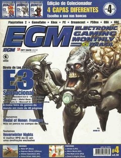 REVISTA DE GAMES EGM CONRAD EDITORA #4 JULHO 2002 82 PAG