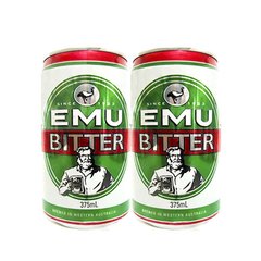 LATA VAZIA EMU BITTER BEER 375 ML ALUMÍNIO AUSTRALIA - comprar online