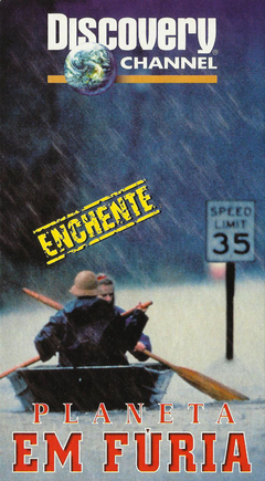 VHS DISCOVERY PLANETA EM FÚRIA ENCHENTE 1997 50 MINUTOS