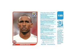 FIGURINHA COPA FIFA 2010 ENGLAND JERMAIN DEFOE Nº 199