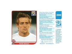 FIGURINHA COPA FIFA 2010 ENGLAND PETER CROUCH Nº 200