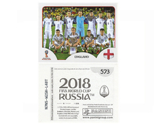 FIGURINHA COPA FIFA 2018 ENGLAND SELEÇÃO Nº 573