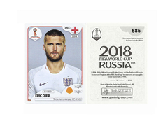 FIGURINHA COPA FIFA 2018 ENGLAND ERIC DIER Nº 585