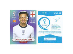FIGURINHA COPA FIFA 2022 ENGLAND JACK GREALISH Nº ENG 12
