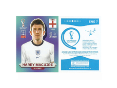 FIGURINHA COPA FIFA 2022 ENGLAND HARRY MAGUIRE Nº ENG 7