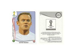 FIGURINHA COPA FIFA 2014 ENGLAND WAYNE ROONEY Nº 316