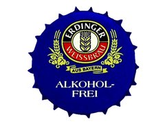 TAMPINHA CERVEJA ERDINGER ALKOHOL FREI 600 ML GERMANY - comprar online