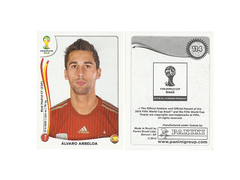 FIGURINHA COPA FIFA 2014 ESPAÑA ÁLVARO ARBELOA Nº 114