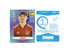 FIGURINHA COPA FIFA 2022 ESPAÑA GAVI Nº ESP 10