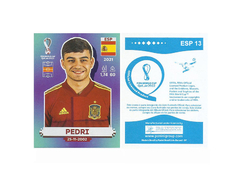 FIGURINHA COPA FIFA 2022 ESPAÑA PEDRI Nº ESP 13