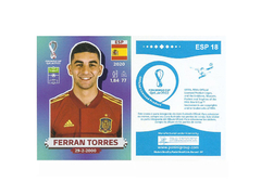 FIGURINHA COPA FIFA 2022 ESPAÑA FERRAN TORRES Nº ESP 18