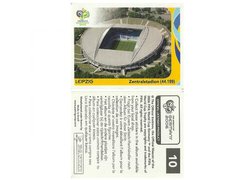 FIGURINHA COPA FIFA 2006 STADION FIFA WM ZENTRAL LEIPZIG Nº 10