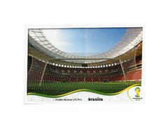 FIGURINHA COPA FIFA 2014 ESTÁDIO NACIONAL BRASÍLIA Nº 10 E11 - comprar online