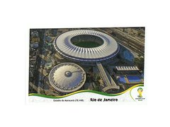 FIGURINHA COPA FIFA 2014 ESTÁDIO MARACANÃ RIO DE JANEIRO Nº 26 E 27 - comprar online