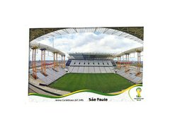FIGURINHA COPA FIFA 2014 ESTÁDIO ARENA CORINTHIANS SÃO PAULO Nº 30 E 31 - comprar online