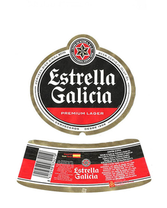 ROTULO ESTRELLA GALICIA PREMIUM LAGER 330 ML SPAÑA - comprar online