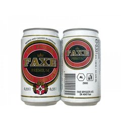 LATA VAZIA FAXE PREMIUM EXPORT BEER 330 ML ALUMINIO DENMARK