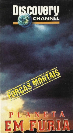 VHS DISCOVERY PLANETA EM FÚRIA FORÇAS MORTAIS 1998 50 MINUTOS