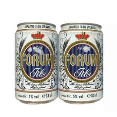 LATA FORUM PILS 330 ML LATA DE FERRO GERMANY