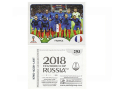 FIGURINHA COPA FIFA 2018 FRANCE SELEÇÃO Nº 193