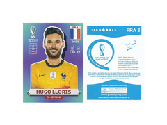 FIGURINHA COPA FIFA 2022 FRANCE HUGO LLORIS Nº FRA 3