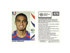 FIGURINHA COPA FIFA 2006 FRANCE DAVID TREZEGUET Nº 470