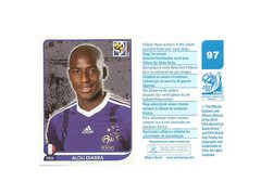 FIGURINHA COPA FIFA 2010 FRANCE ALOU DIARRA Nº 97