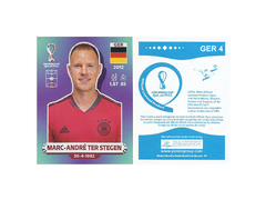 FIGURINHA COPA FIFA 2022 GERMANY MARC TER STEGEN Nº GER 4